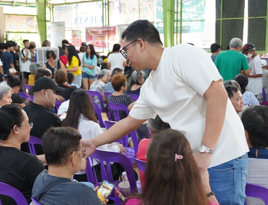 A gathering in Brgy. Villa Maria Clara showcasing strong local leadership and support.