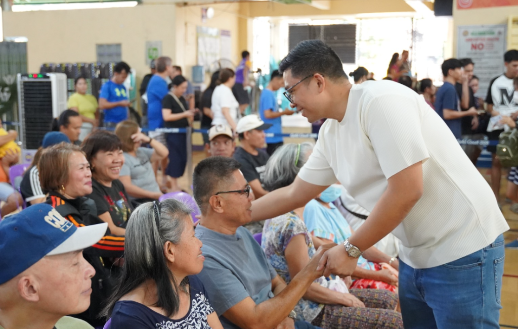 Yes Na All! Brgy. Villa Maria Clara officials expressing gratitude to Cong. Allan Reyes.