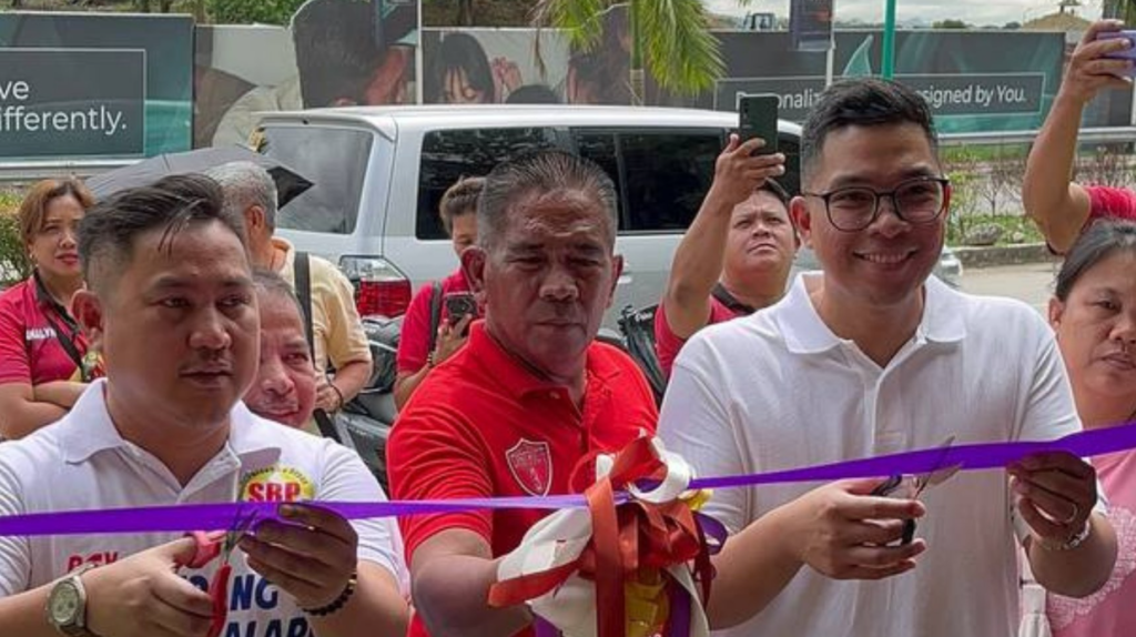 Community members benefiting from services at the new Bagong Brgy. Satellite Office.