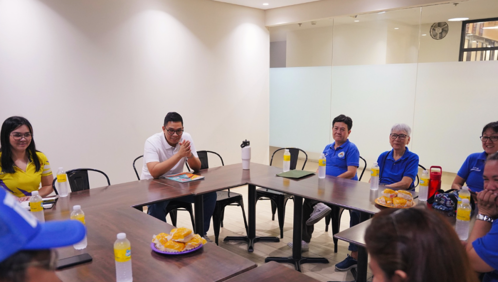 Community members participating in discussions for Barangay Q2A’s development.